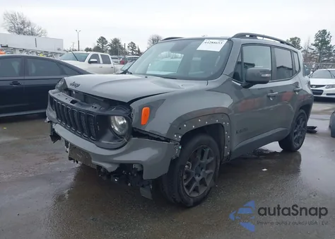 2020 Jeep Renegade Altitude Fwd из США, поврежденный, VIN ZACNJABB1LPL69260